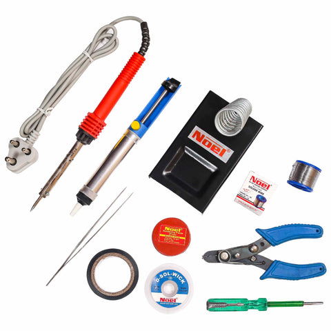 Soldering iron kit 40W 10 in 1 - Slash